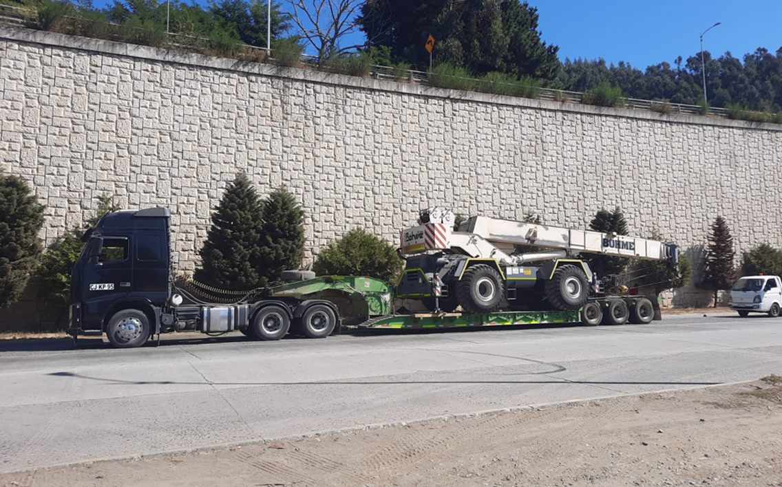 Transporte sobre dimensionado
